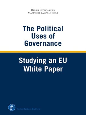 cover image of The Political Uses of Governance